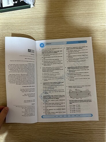 KPSS 2024 PEGEM COĞRAFYA YAPRAK TEST