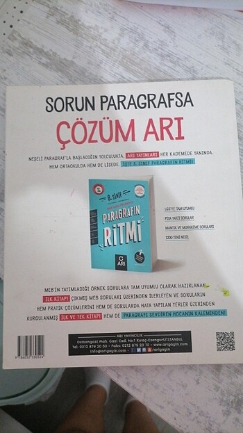 5-6-7.Sınıfların kullanabileceği pragraf kitabı