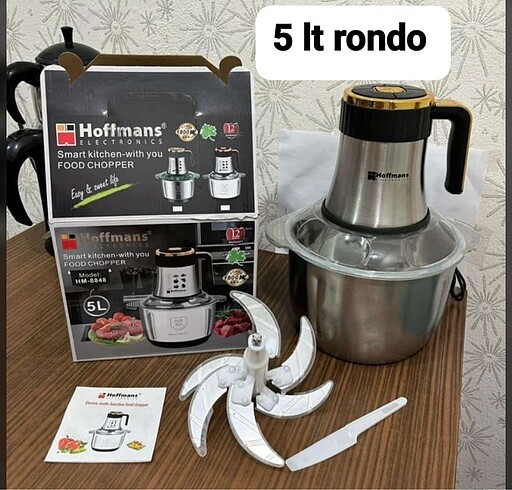 HOFFMANS 5 LT 6 BIÇAKLI DOĞRAYICI
