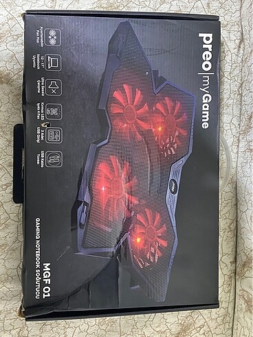 Beden Renk Preo My Cooler MGF01 Gaming Notebook Soğutucu