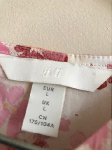 m Beden çeşitli Renk H&M Bluz