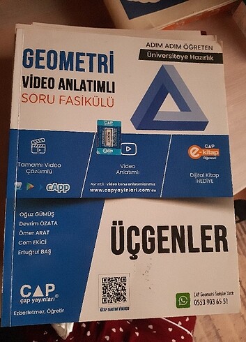 Çap yayınları üçgenler soru fasikülü