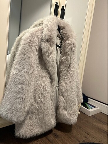 ZARA EKRU KÜRK
