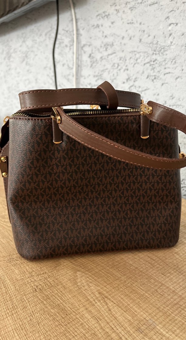 Michael Kors Kahverengi Deri Kadın Çanta - Görsel 2