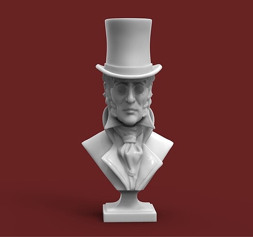 Gentleman 3D Büst