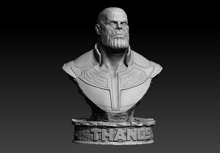 Thanos 3D Büst