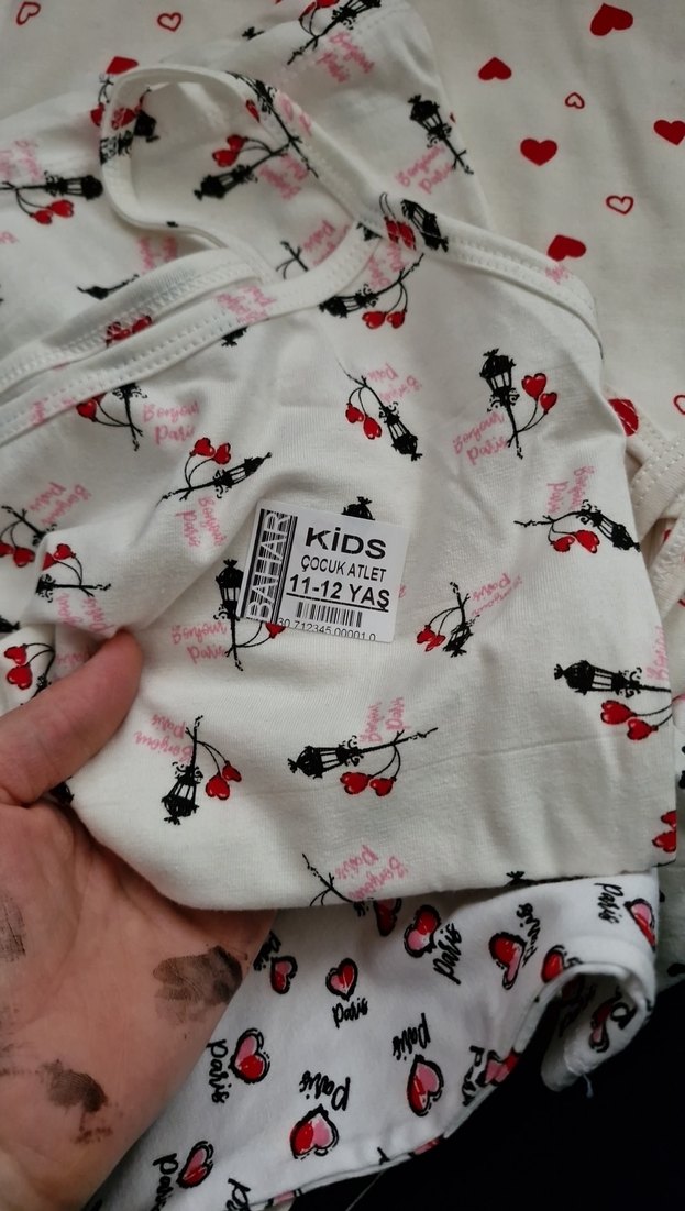 Beyaz Renkli Baskılı Çocuk İç Çamaşırı - Görsel 2