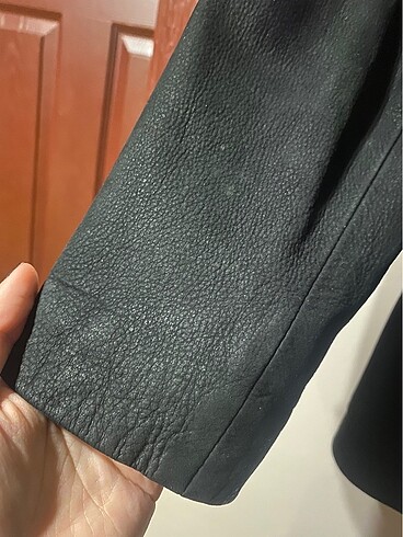American Vintage Chevignon Vintage deri blazer ceket