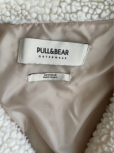 m Beden Pull and Bear teddy bomber ceket