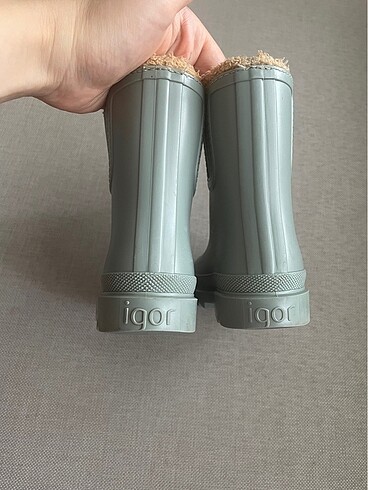 24 Beden İgor Tokio Borreguitto içi kürklü çocuk yağmur botu