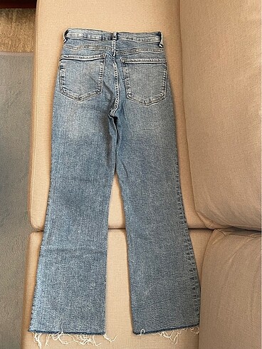 Mango Sienna flare blue jean - Görsel 7