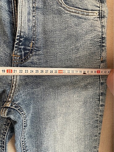 Mango Sienna flare blue jean - Görsel 5