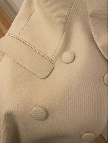 Koton for Arzu Sabancı kruvaze blazer ceket - Görsel 6