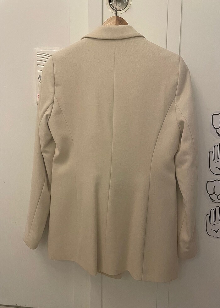 Koton for Arzu Sabancı kruvaze blazer ceket - Görsel 5