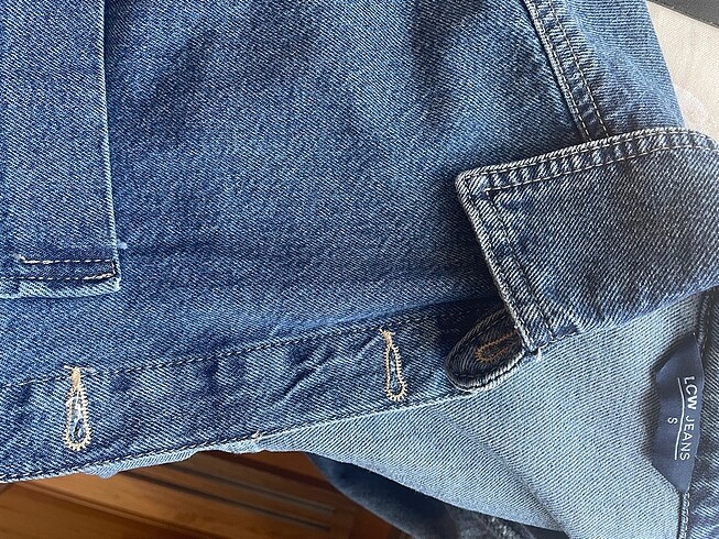 Kot jean gömlek ceket - Görsel 5