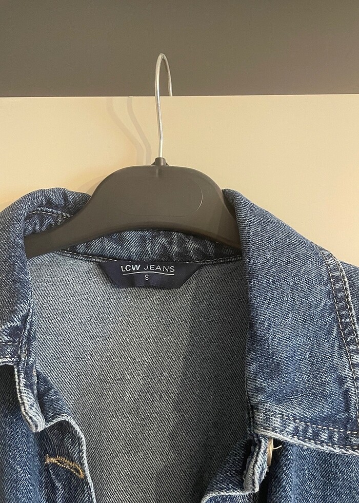 Kot jean gömlek ceket - Görsel 3