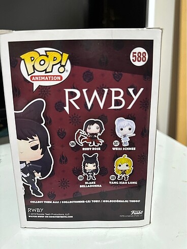  Beden Renk blake belladonna rwby funko pop
