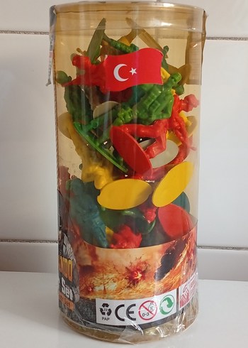 Renkli Asker Figürleri Seti