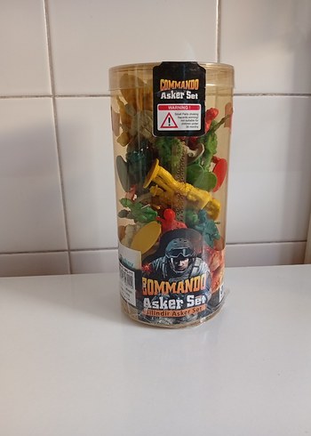 Renkli Asker Figürleri Seti