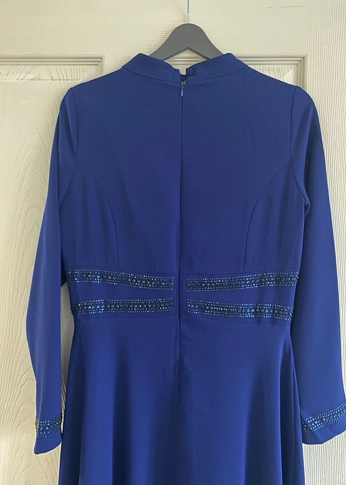 Şık Lacivert Abiye - Görsel 3