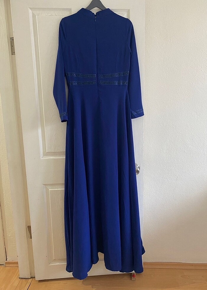 Şık Lacivert Abiye - Görsel 2