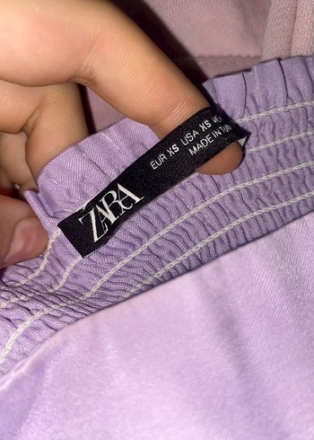 Mor İnce Askılı Crop - Görsel 3