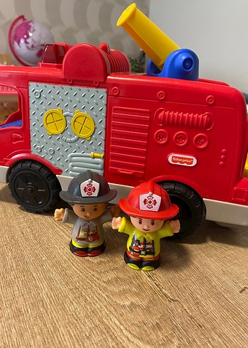 Beden Fisher price little people İtfaiye Aracı