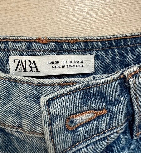 Zara Zara Erkek Kot Şort