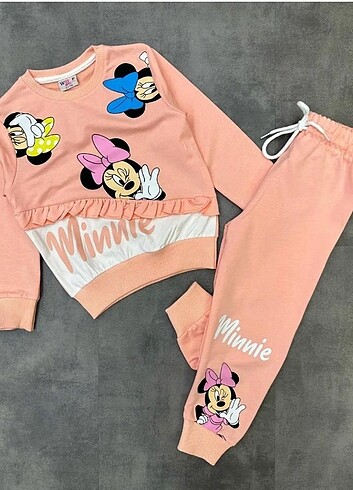 Minnie mouse kız takımı