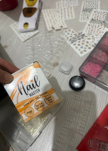 Pembe Tırnak Süsleme Seti - Görsel 2