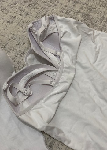 Beyaz Hamile ve Emzirme Atlet 2 adet - Görsel 2