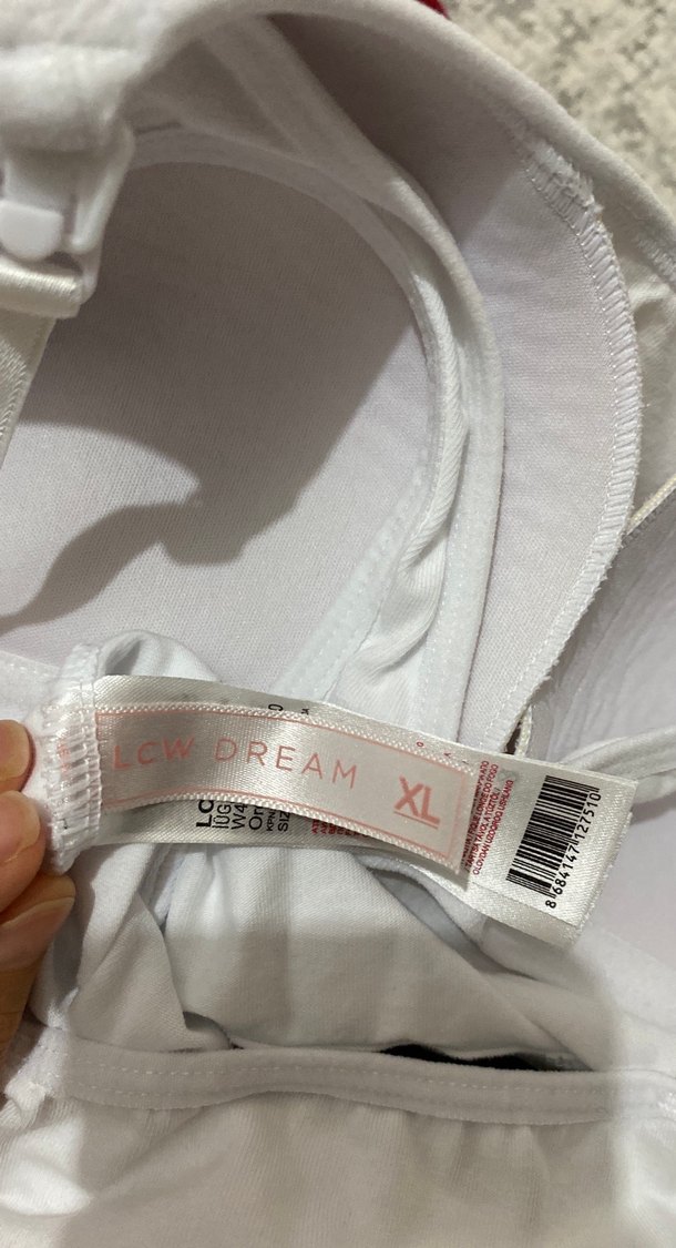 Beyaz Hamile ve Emzirme Atlet 2 adet - Görsel 4