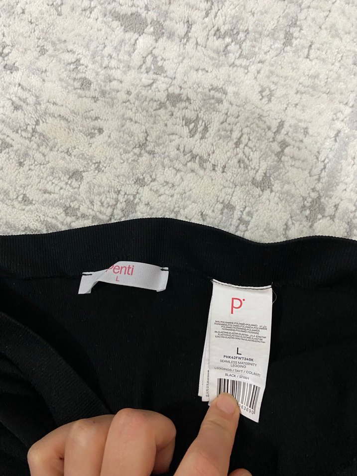 Siyah hamile taytı - Görsel 5