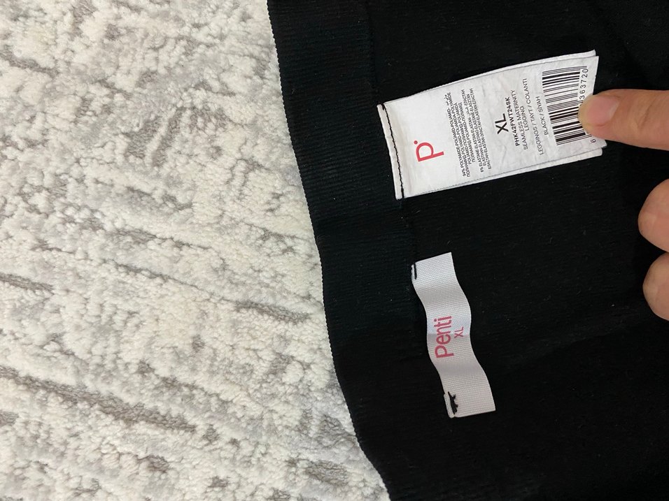 Siyah Kadın hamile taytı - Görsel 5