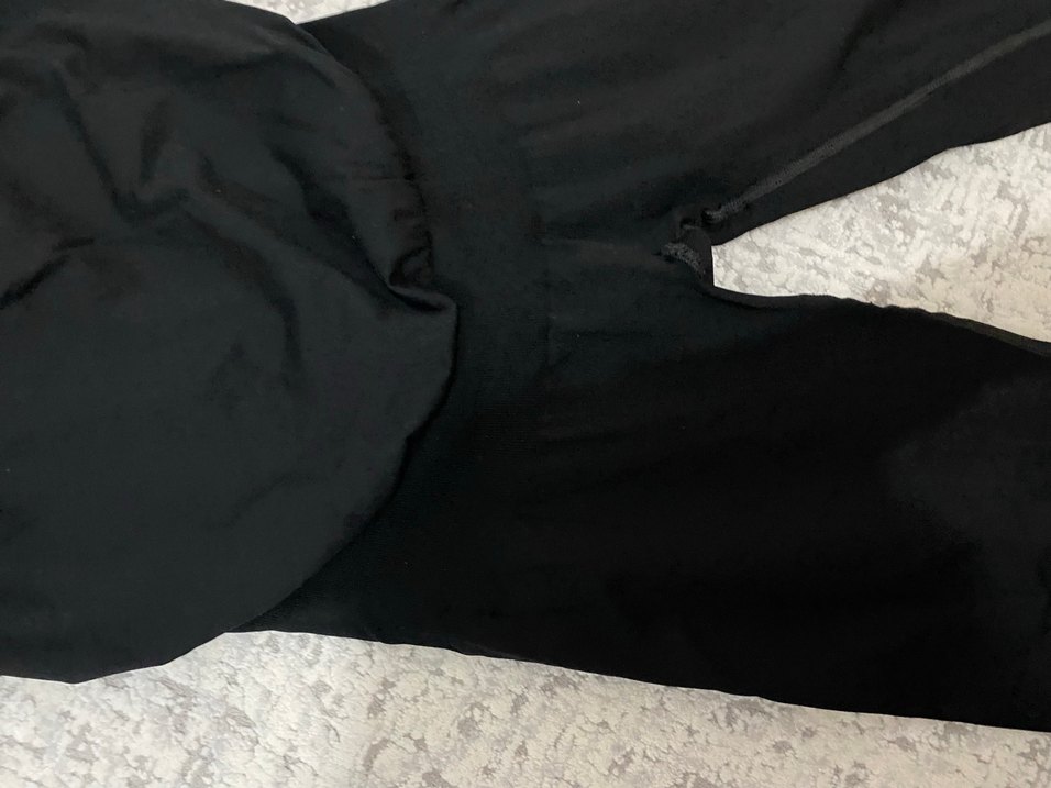 Siyah Kadın hamile taytı - Görsel 3