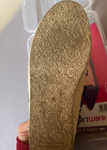 Kadın Lacivert Payetli babet - Görsel 4