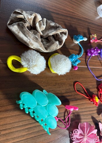 Anahtarlik hediyeli Çocuk Saç Aksesuarları - Görsel 5