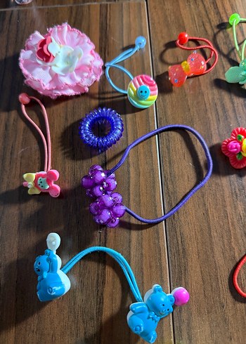 Anahtarlik hediyeli Çocuk Saç Aksesuarları - Görsel 2