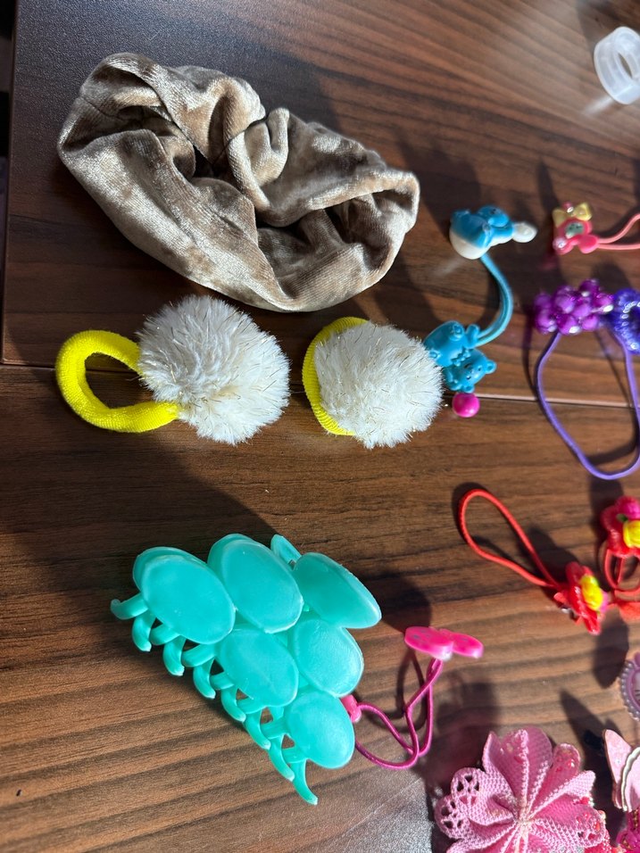 Anahtarlik hediyeli Çocuk Saç Aksesuarları - Görsel 5