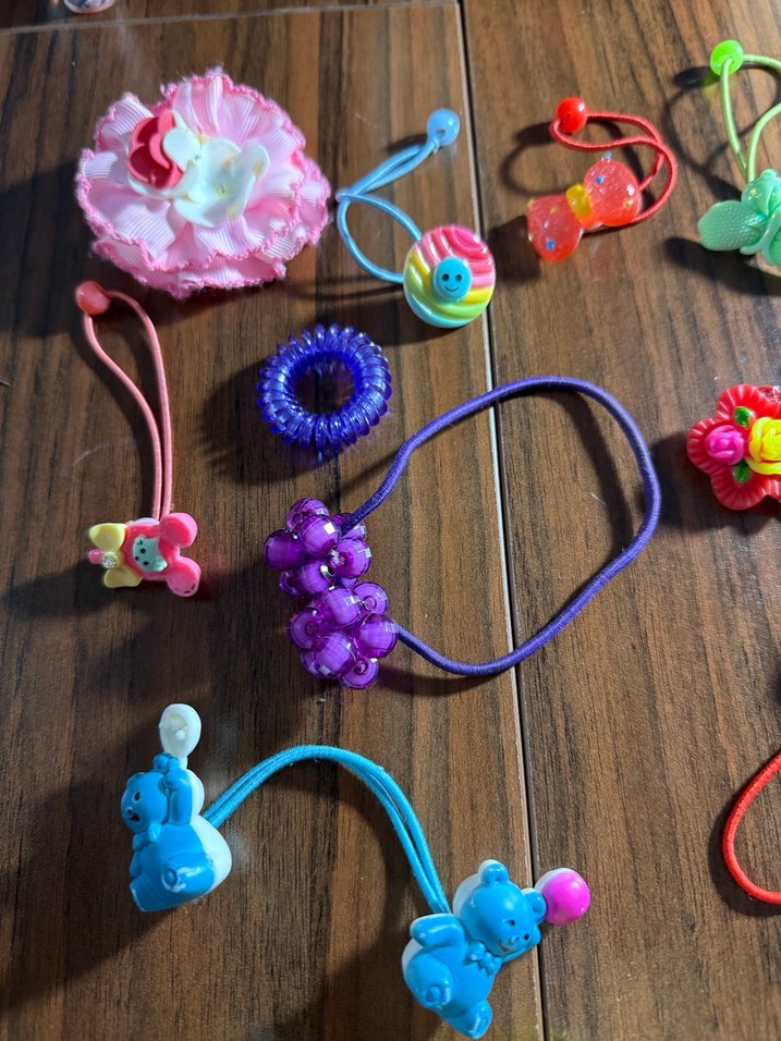 Anahtarlik hediyeli Çocuk Saç Aksesuarları - Görsel 2