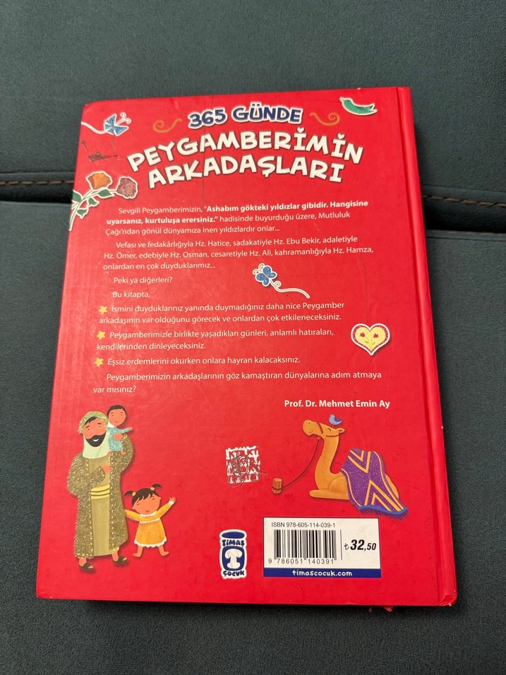 365 Günde Peygamberimin Arkadaşları Çocuk Kitabı - Görsel 4