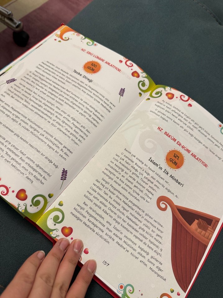 365 Günde Peygamberimin Arkadaşları Çocuk Kitabı - Görsel 2