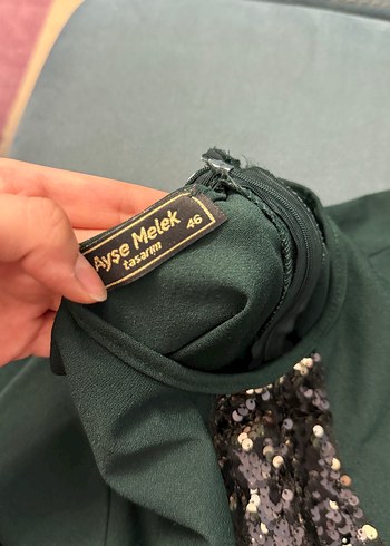 Tesettür kadın tunik seti pullu - Görsel 3