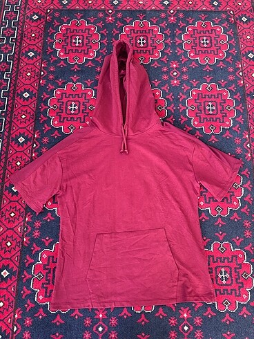 TEKLİFLERE AÇIĞIM lcw sports bordo kapüşonlu ince sweatshirt