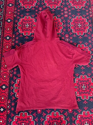 LC Waikiki TEKLİFLERE AÇIĞIM lcw sports bordo kapüşonlu ince sweatshirt