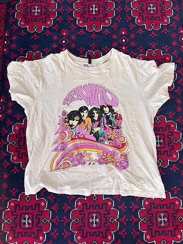 divided h&m the who tişört