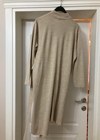 Bej Uzun Kollu Triko Tunik - Görsel 2