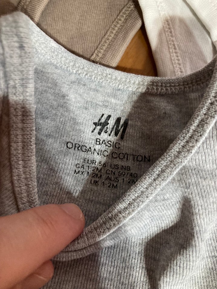 Gri Bebek Atlet Body 3'lü Set - Görsel 3