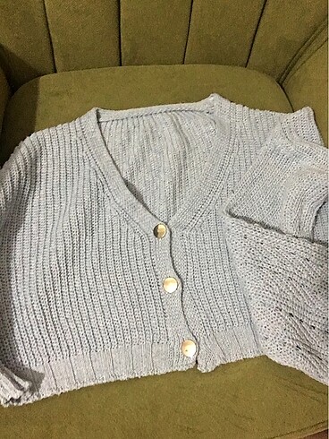 Crop hırka