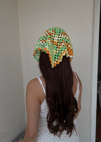 Zara Pastel Renkli Dantel Detaylı Örgü Saç Bandı bandana